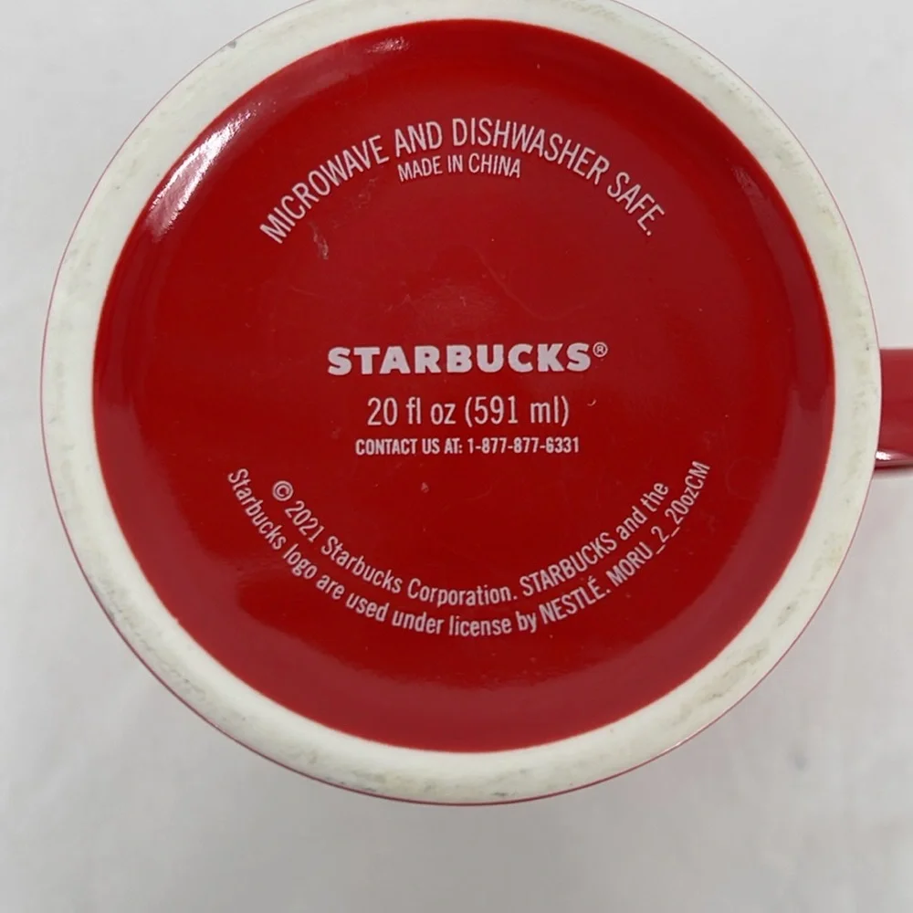 Starbucks Red Coffee Mug 20 oz.